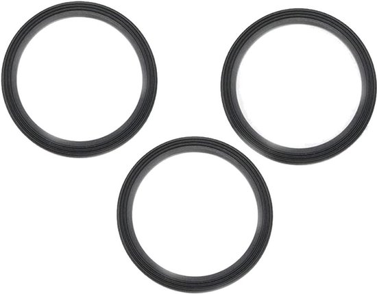 Afdichtingen Keukenmachine - Pakkingen Set - Apparaat Reparatie - Originele Pasvorm - 3 stuks - Wit