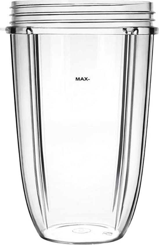 AidShunn Sapcentrifuge cups voor NutriBullet reserveonderdelen 600 W, 900 W, 18 OZ, 60 ml, heldere kopjes, mixer, sapcentrifuge, mixer, 24 oz van Merkloos