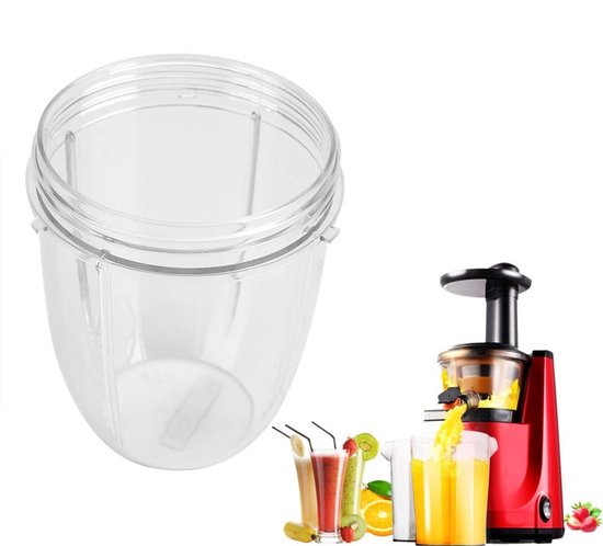 aladdien - Bekerset - Blenderbeker - BPA vrij - Vaatwasmachinebestendig - Kunststof - Smoothies - Geschikt voor Gezinnen en Kantoor