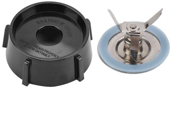 aladdien - Blenderaccessoires - Mes met Onderplaat - Vervangingskit - Geschikt voor diverse blenders - Handgemaakt met hoge kwaliteit - Ideaal v...
