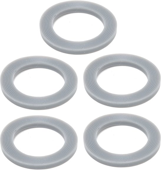 aladdien - Siliconen Blender Beschermring - 5 Stuks - Waterdichte Afdichtingen - Gemakkelijk te Installeren - Vervangende Onderdelen - Geschikt voor..