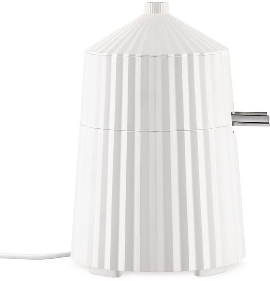 Alessi Plissé - Design Citruspers - Wit - Gerecycled Plastic - Ontworpen door Michele De Lucchi