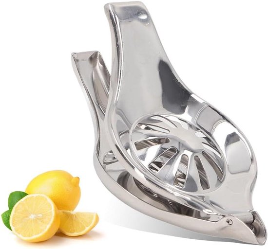 Allecta - Handmatige citruspers voor thuisgebruik | Ronde limoenpers | Verse citroenschijfjes | Sap persen in de keuken