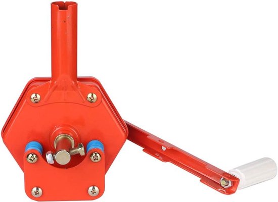 Allecta - Handmatige Roller voor Broeikasfolie - Comfortabele Rol - Voorkomt Veroudering - Handmatige Oproleenheid - Roest Niet Gemakkelijk - Kettingen Geschikt voor Broeikasfolie Handmatige Rol - Groen Model van Allecta