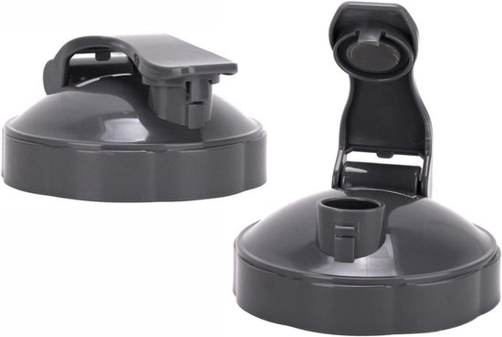 Allecta - Hersluitbare deksels en Flip Top to-go deksels - Vervangingsonderdelen voor NutriBullet Blender - 32/24/18OZ bekers