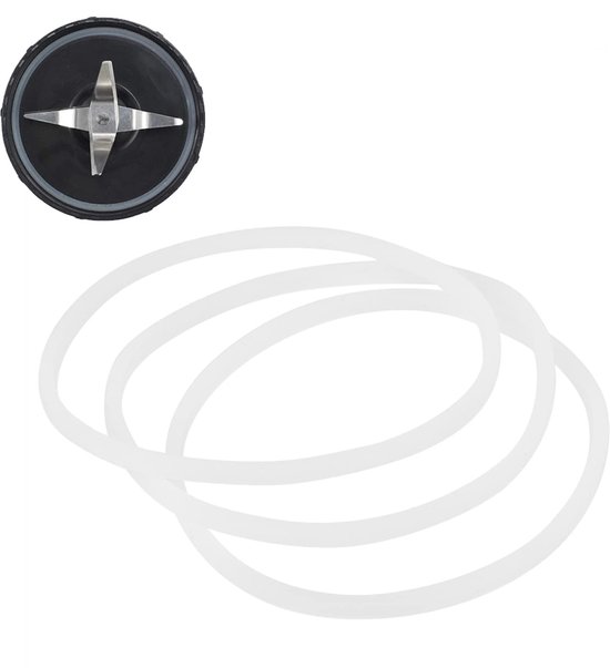 Allecto - Blender accessoires - Onderdelen - Afdichtringen - Magic Bullet - Vervangende ringen - Onderdeel - Sealing Rings - Onderdelen - Kruismes ... van Merkloos