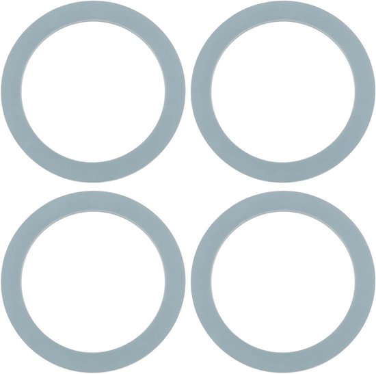 Allecto- Blender O-Ring Pakking Seal - Vervanging - Rubber - Osterizer - Compatibel - Oster - 4 stuks Blender O-Ring Pakking Seal Compatibel met Oster Compatibel met Osterizer Blender Vervanging Rubberen Pakking Platte Rubber O-Ring Seal 6.6x5x0.2cm. van Merkloos