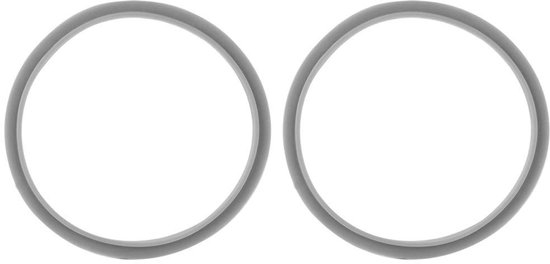 Allecto - Blender Vervangende Onderdelen - Pakking Accessoires - 2 Stuks - Wit - Geschikt voor Nutribullet - Blender onderdelen voor optimaal gebruik van Merkloos