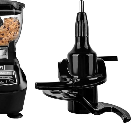 Allecto - Kruisbladige blender vervanging - Onderdelen Accessoires - Zwarte kleur - Compatibel met Ninja Blender - Geschikt voor BN601, BL770, BN801 - 60 oz keukenmachine van Allecto