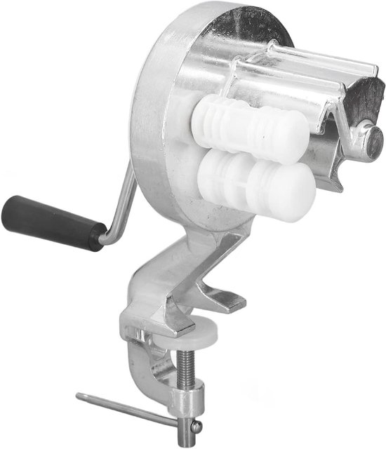 Allecto Plus - Handmatige Pastamaker van Roestvrij Staal voor Cavatelli, Orecchiette en Gnocchi - Noodle Pers Machine met Handmatige Bediening van Allecto Plus