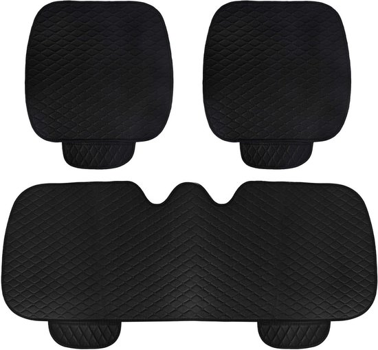 Allecto Plus - Universele Autostoelkussens Set voor Voorstoel en Achterbank, Antislip en Ademend auto Stoelkussens voor SUV en Vrachtwagen van Allecto