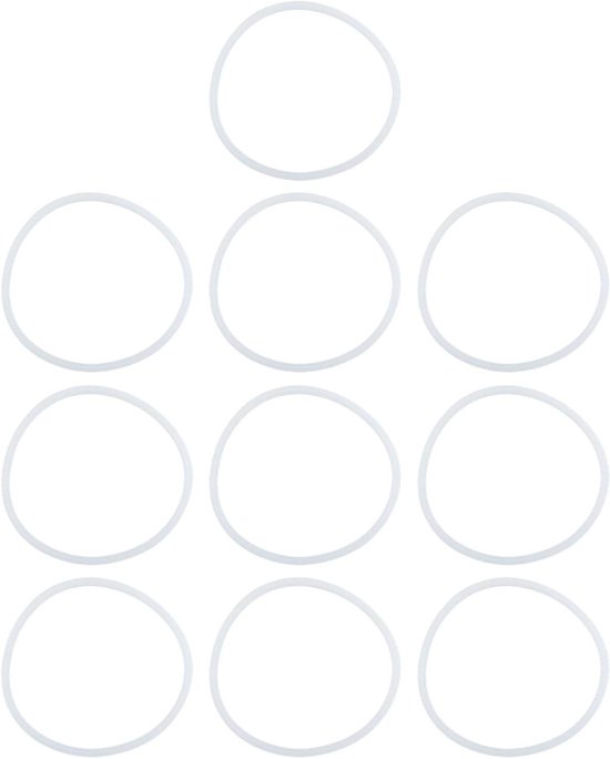 Allecto- Rubber Seal Pakkingen - 10 Stuks - Compatibel met Blenders - Magic Bullet MB-1001 van Allecto