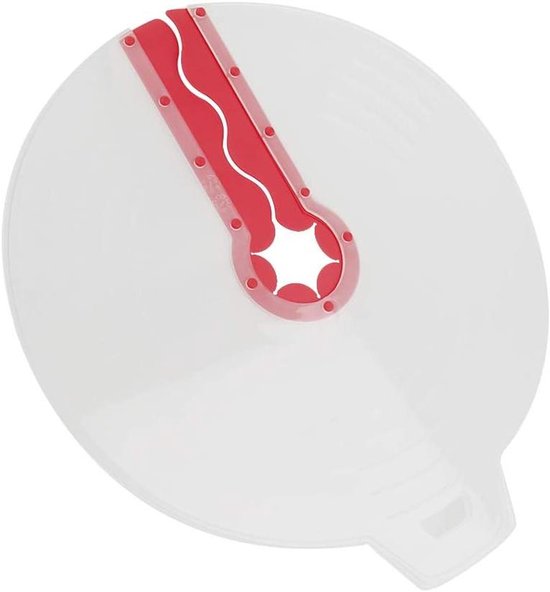Allecto- Staafmixer Hoes - Anti Spritsen Anti Morsen - Transparant - Keukentool - Geschikt voor Staven - Deksel Spatbeschermer voor Roerstaaf Koken.