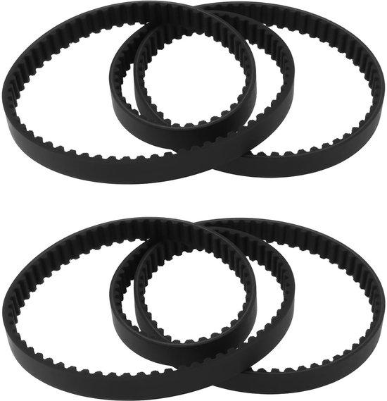Allecto - Vervangende Tandenriem - 2 Stuks - Voor KW634710 - Geschikt voor Kenwood Foodprocessors - Hoogwaardige Kwaliteit - Duurzaam en Betrouwbaa... van Merkloos