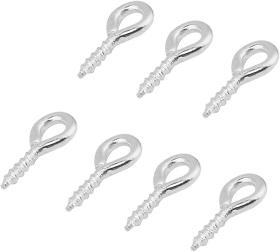 Alloy 200 Stuks Duurzame Schroeven voor Sieraden Maken, Goud
