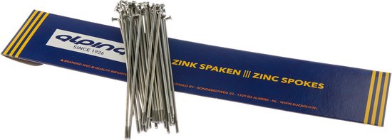 Alpina Spaken 14G (2,00mm) 160mm Zink (P36) van Alpina