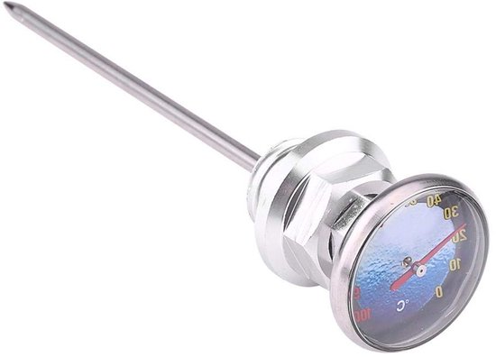 Aluminium Oliepeilstok voor Motorfiets - Temperatuurmeter voor 125cc Motocross Motoren - Duurzaam en Betrouwbaar Accessoire