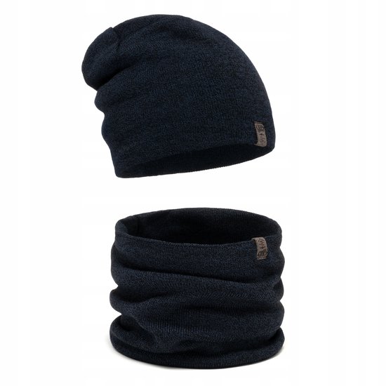 Alur Serie - Winterset Muts en Sjaaltje - Comfortabel - Mannelijk - Geschikt als Cadeau van Merkloos