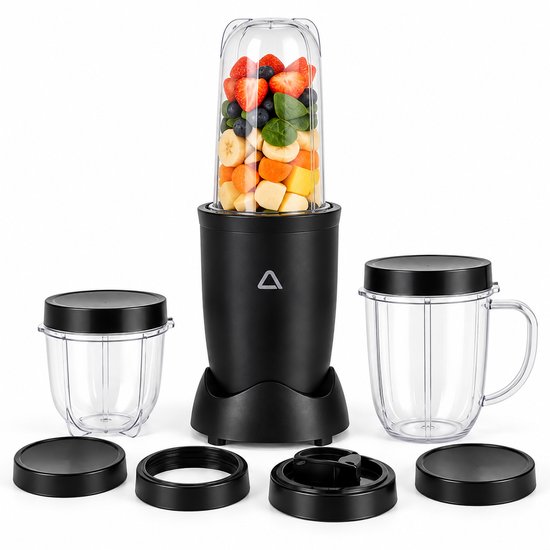 Ambiano Standmixer-Set - Blender - 300 W - 800 ml - Zwart