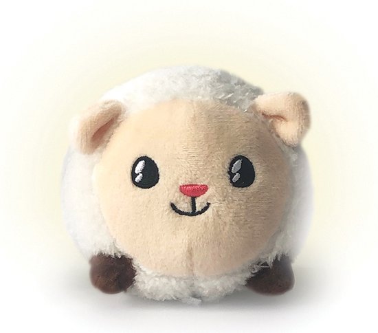 Angelcare - Nachtlampje Kinderen Schaapje - Baby Speelgoed - Wit - Babykamer - Slaapschaap van Angel