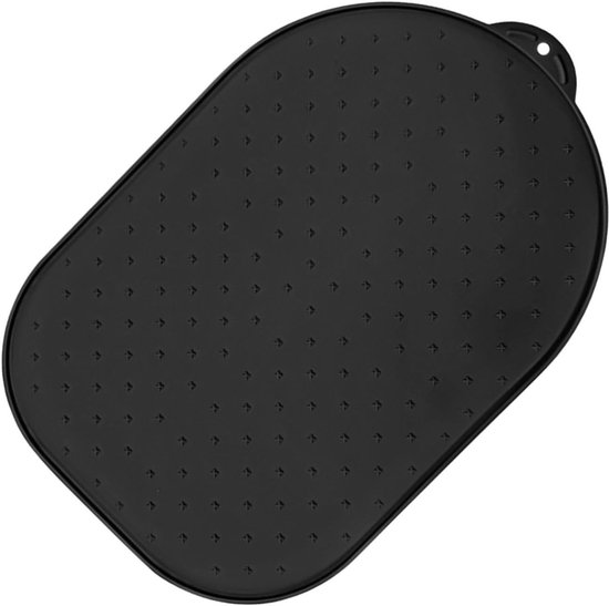 Antislipmat Keukenmachine - Glijmat Accessoire - Keuken Organisatie - Beschermt Werkbladen - ca. 40x27 cm - Zwart