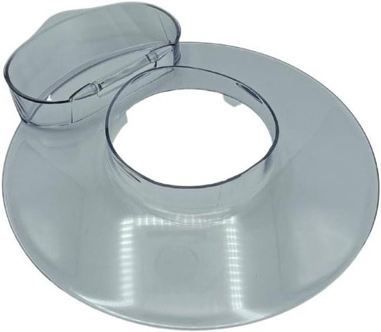 Antispatdeksel Keukenmachine - Spatdeksel Keukenrobot - Schoon Koken - Origineel Onderdeel - 24 cm - Wit