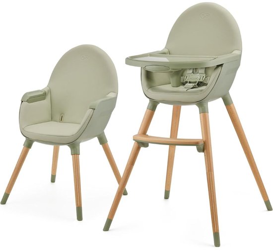 ApexArte® Kinderzetel - Eetstoel Baby 6 Maanden en Ouder - Kinder Eetstoel - Kinderstoel - Inklapbare Eetstoel - Groen van ApexArte®