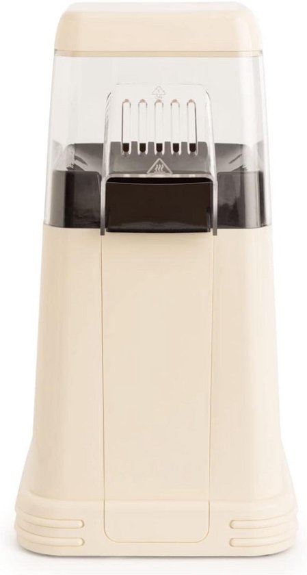 ApexArte® Premium Popcorn Machine - Popcornmakers - Popcornpan - Mais - Gebroken Wit
