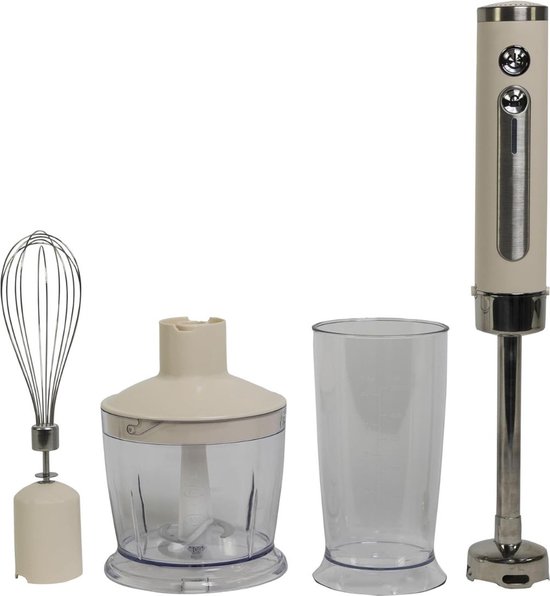 ApexArte® Staafmixer Set - Hakmolen - Groentesnijder - Soepmaker - Draadloos van ApexArte