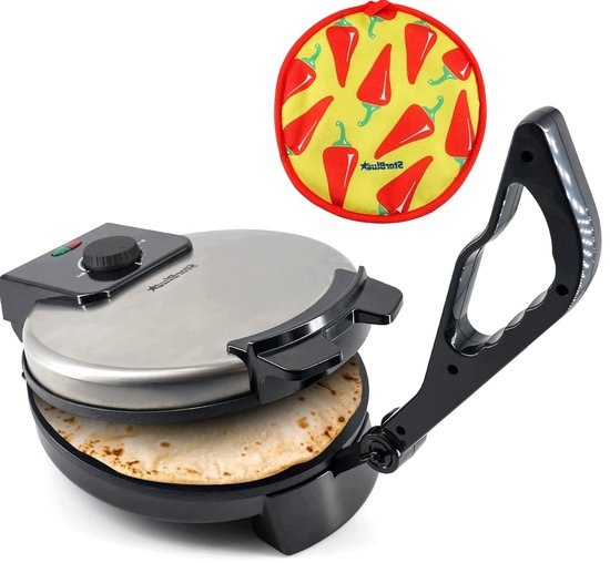 Apparaat voor het bakken van Tortilla's en Chapatis - 1200W