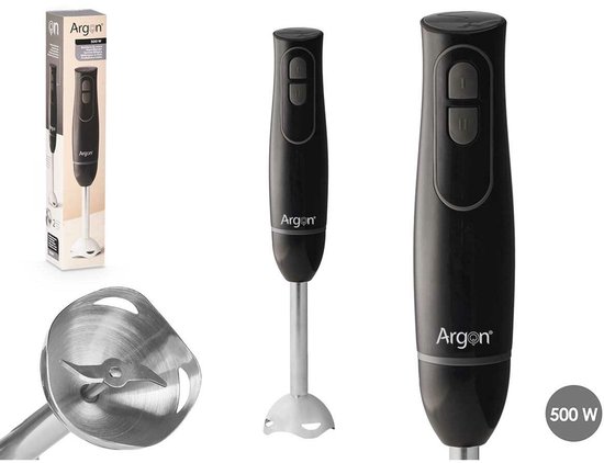 Argon Staafmixer Zwart - 500 W