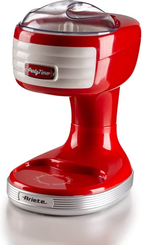 Ariete 0076/00- Ice Crusher - Party Time - 30 Watt - rood van Merkloos
