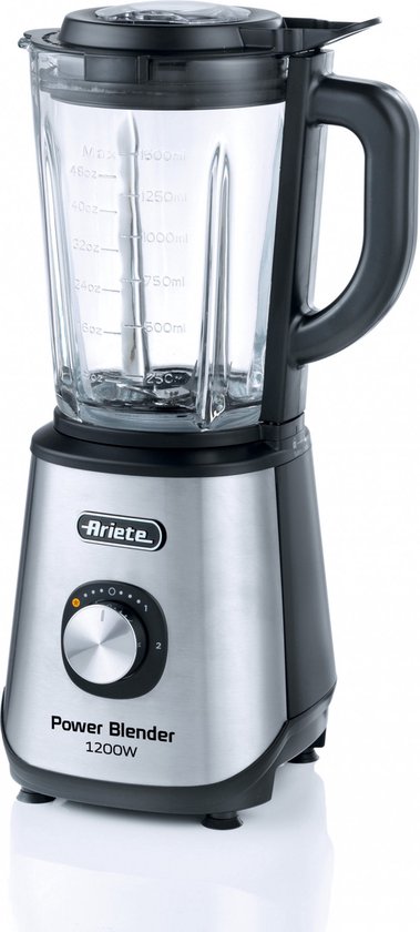 Ariete 0579/00 1,5 l Blender voor op aanrecht 1200 W Roestvrijstaal van Merkloos