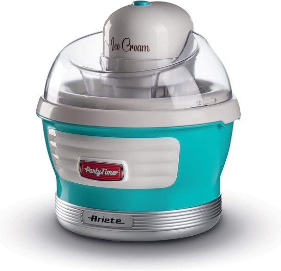 Ariete 0643/00 Party Time - IJsmachine - 1.5 liter inhoud - blauw van Merkloos