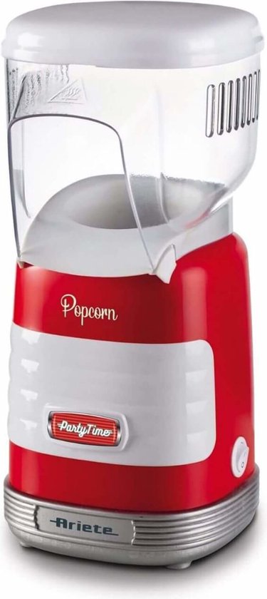 Ariete 2956 Popcorn Machine - Rood - Vetvrije Popcorn binnen 2 min