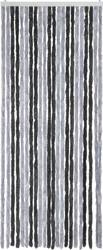 Arisol Vliegengordijn - Caravan - 'kattenstaart' - 185x56 Cm - Antraciet/Grijs van Arisol