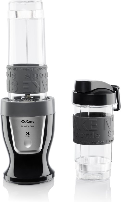 Arzum Shake'N Take blender 970 l Blender voor op aanrecht Zwart 300 W - AR1032 van Arzum
