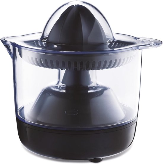 Aura® Citruspers electrisch - Citruspers - Sinaasappelpers - Zwart- 18cm x 14cm x 16cm