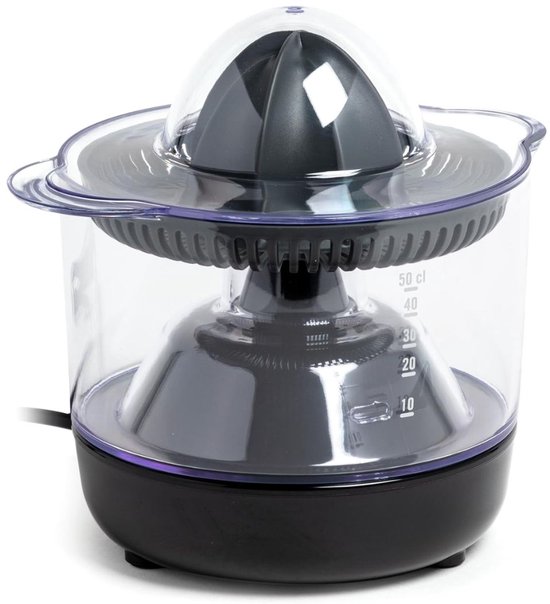Aura® Sapcentrifuges groenten en fruit - Sapcentrifuges - Slowjuicer - Zwart - ‎18cm x 14cm x 16cm van Aura®