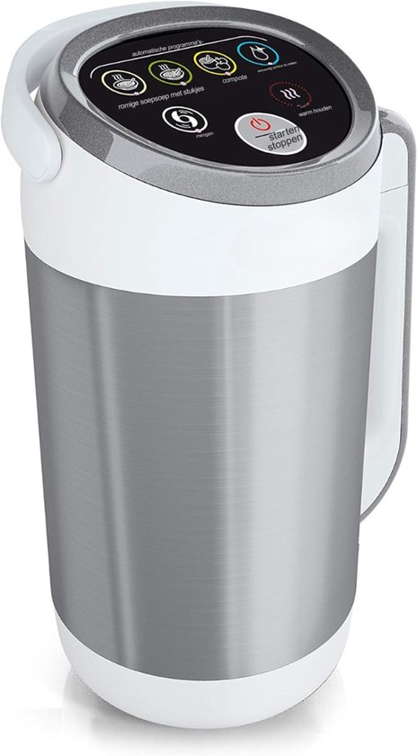 Aura® Soepmaker - Soepmakers - Soupmaker - Zilver- 24cm x 23cm x 40cm van Aura®