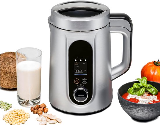 Aurixi® Soepmaker - Soepmakers - Soupmaker - Zilver - ‎23cm x 22cm x 28cm van Aurixi®