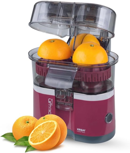 Automatische citruspers met dubbele kop, 100 W, perfect voor vers sap