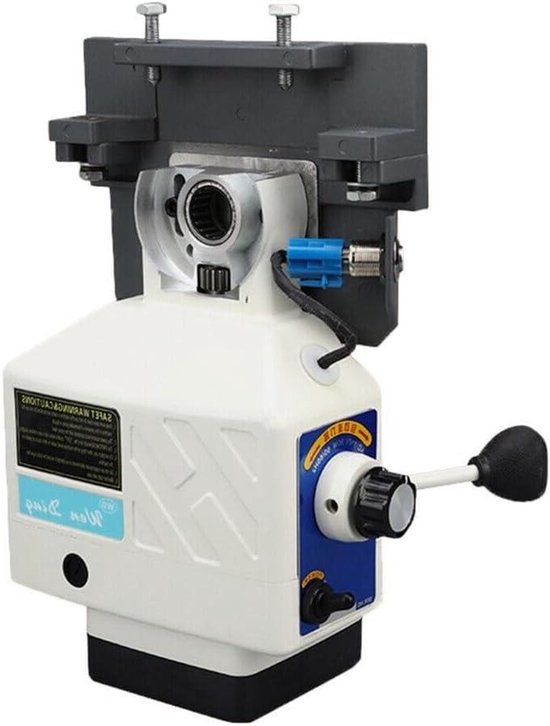 Automatische Freesmachine - Toevoer Unit - Precisie Frezen - Snelheidsregelbaar - 118 x 108 x 205 cm - Wit Zwart van Merkloos