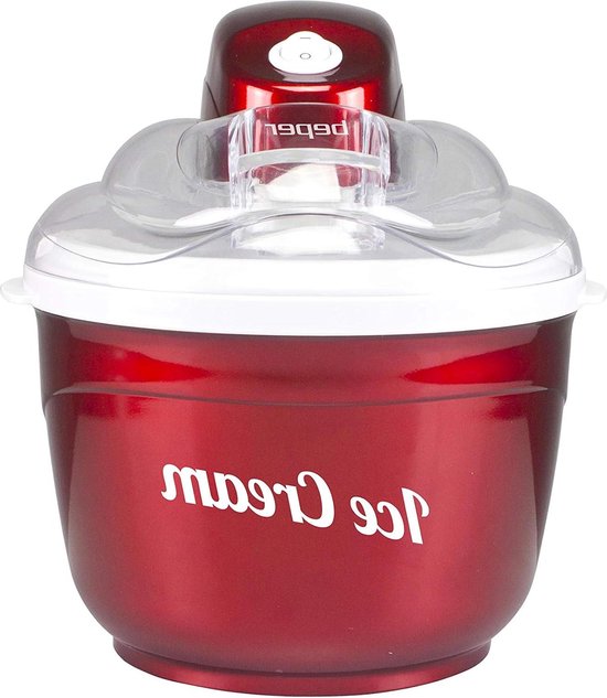 Automatische ijsmachine - 15 L - Rood van Royal Catering