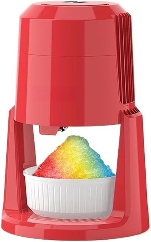 Automatische Ijsschepper - Ijsmachine Breker - Snelle Desserts Maken - Twee Snelheden Instelbaar - Compact Ontwerp - Rood van Merkloos