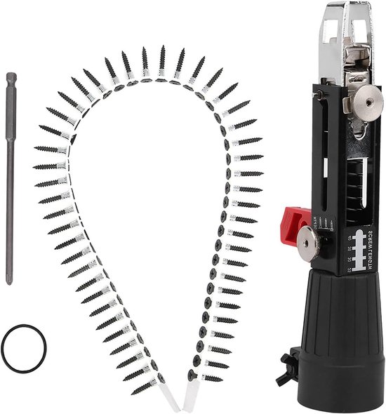 Automatische kettingspijkerschroef met spike koppeling | Elektrische boorschroef accessoire van Merkloos