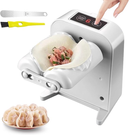 Automatische knoedelmaker voor perfecte dumplings – Elektrische ravioli-vormer met USB-opladen van Merkloos
