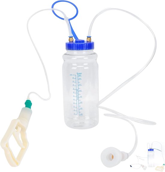 Automatische Melkmachine voor Geiten met Vacuümpomp - Draagbare Melkapparatuur voor Geiten, Melkaccessoires en Melkvoorzieningen (Enkel Cup)