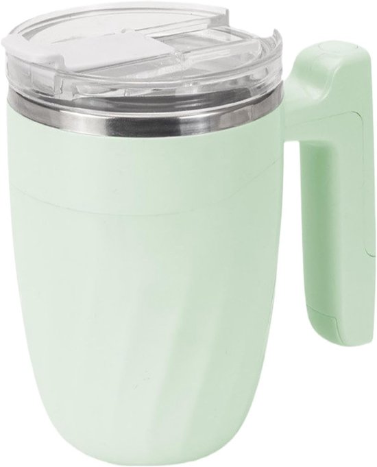 Automatische mengbeker, automatisch roerende | USB elektrische magnetische mengbeker voor koffie,Waterdichte mengbeker, roerkoffiemok, roestvrijstalen mok voor koffiemelkthee，350ml van Merkloos