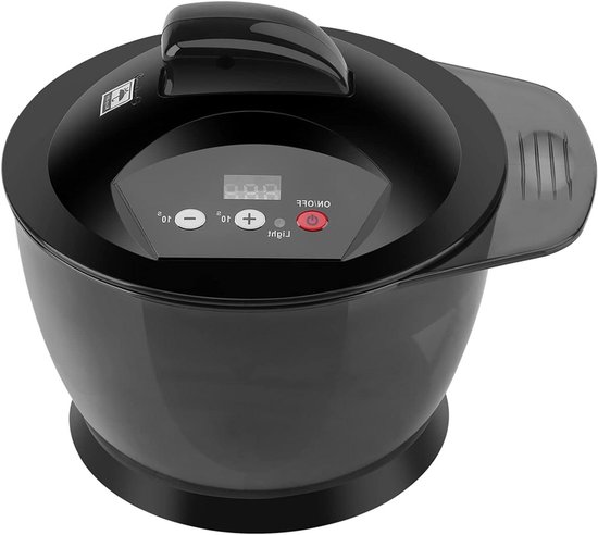 Automatische Mengkom - Haarkleur Mixer - Haarkleur Mengen - LCD Tijdsweergave - 320ML Volume - Zwart